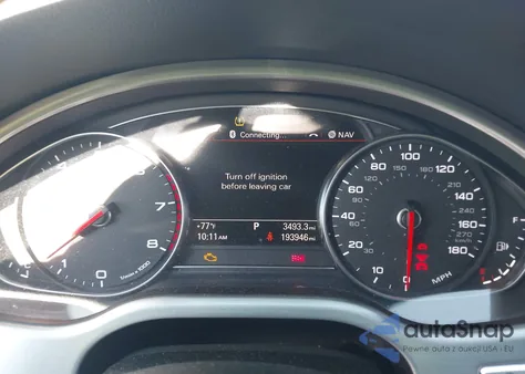 2015 Audi A8 3.0T из США, поврежденный, VIN WAUJGAFD7FN039158